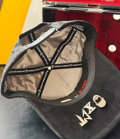 BARBAS HATS CHROME GOLD